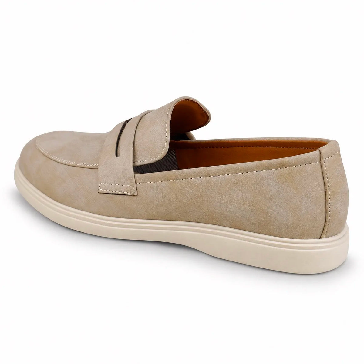 SAND BEIGE MEDICATED LOAFER
