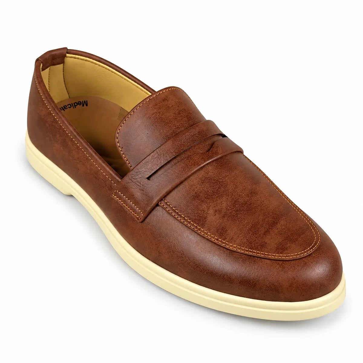 BROWN MEDICATED LOAFER - Honey Sole