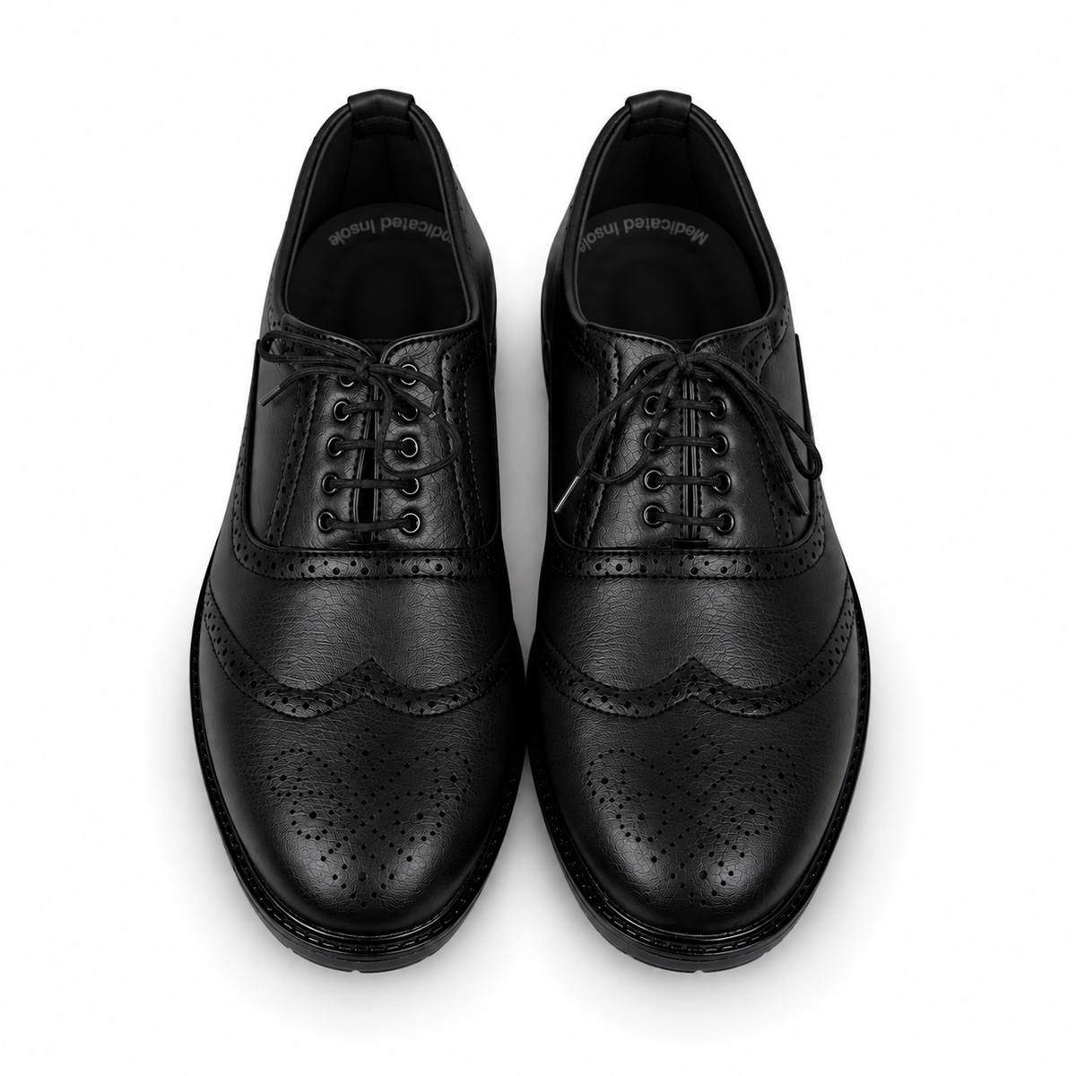COMFY BROGUE - BLACK
