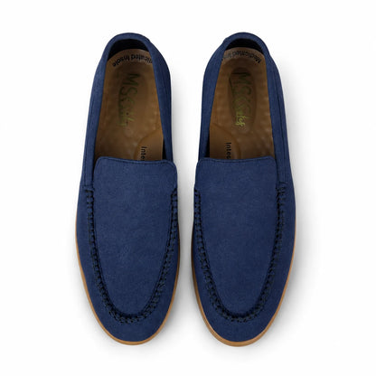 BLUE SUEDE MEDICATED LOAFER