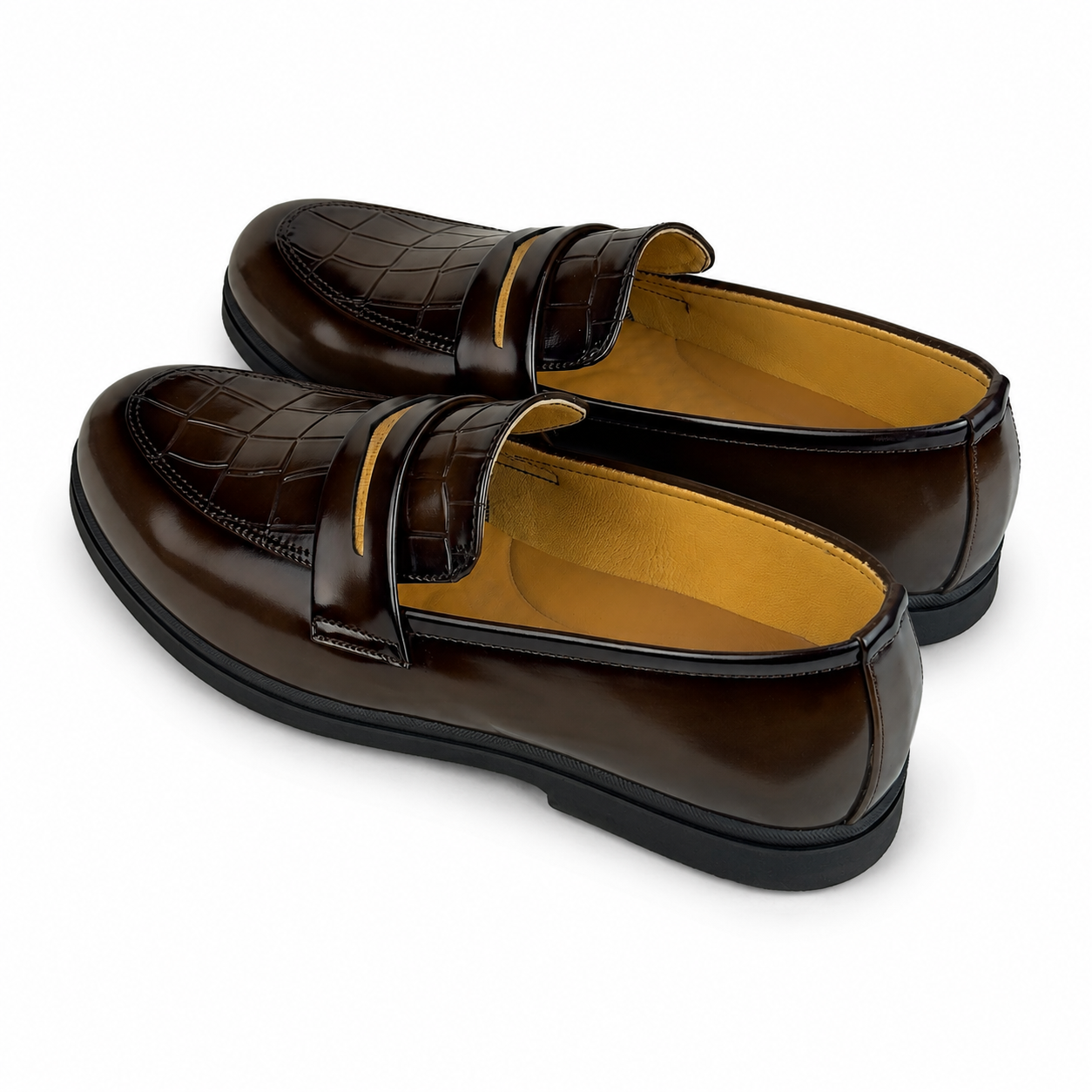 CHERRY PATENT MEDICATED LOAFER