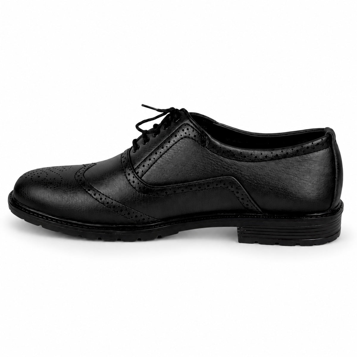 COMFY BROGUE - BLACK