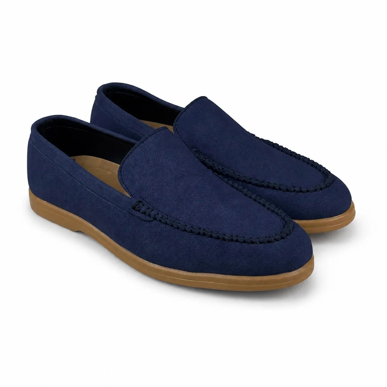 BLUE SUEDE MEDICATED LOAFER