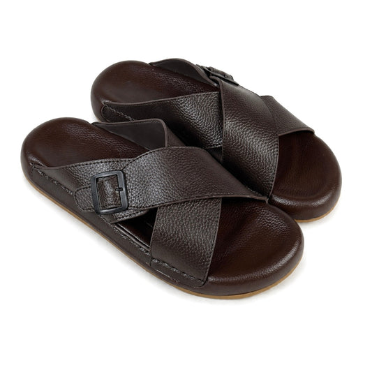 MEDICATED SLIPPER X -  BROWN