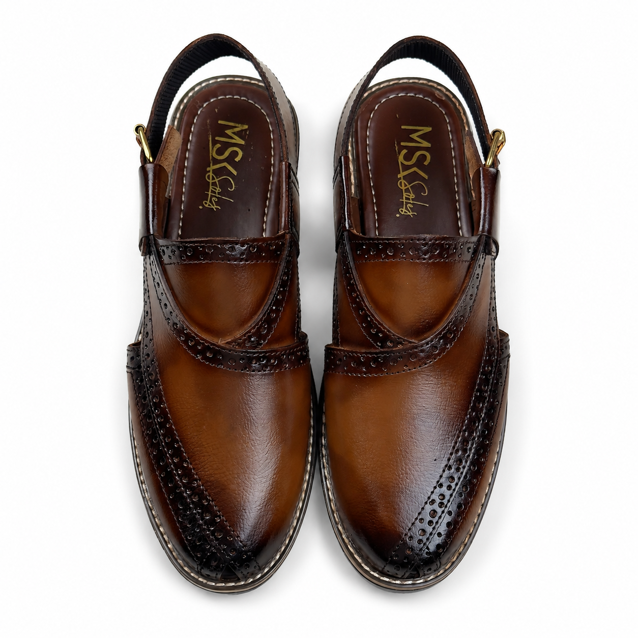 STITCH SOLE - COMMANDO BROGUE - 8163