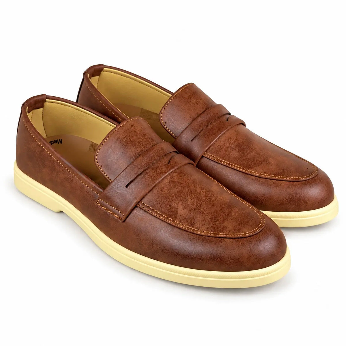 BROWN MEDICATED LOAFER - Honey Sole
