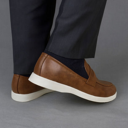 BROWN MEDICATED LOAFER