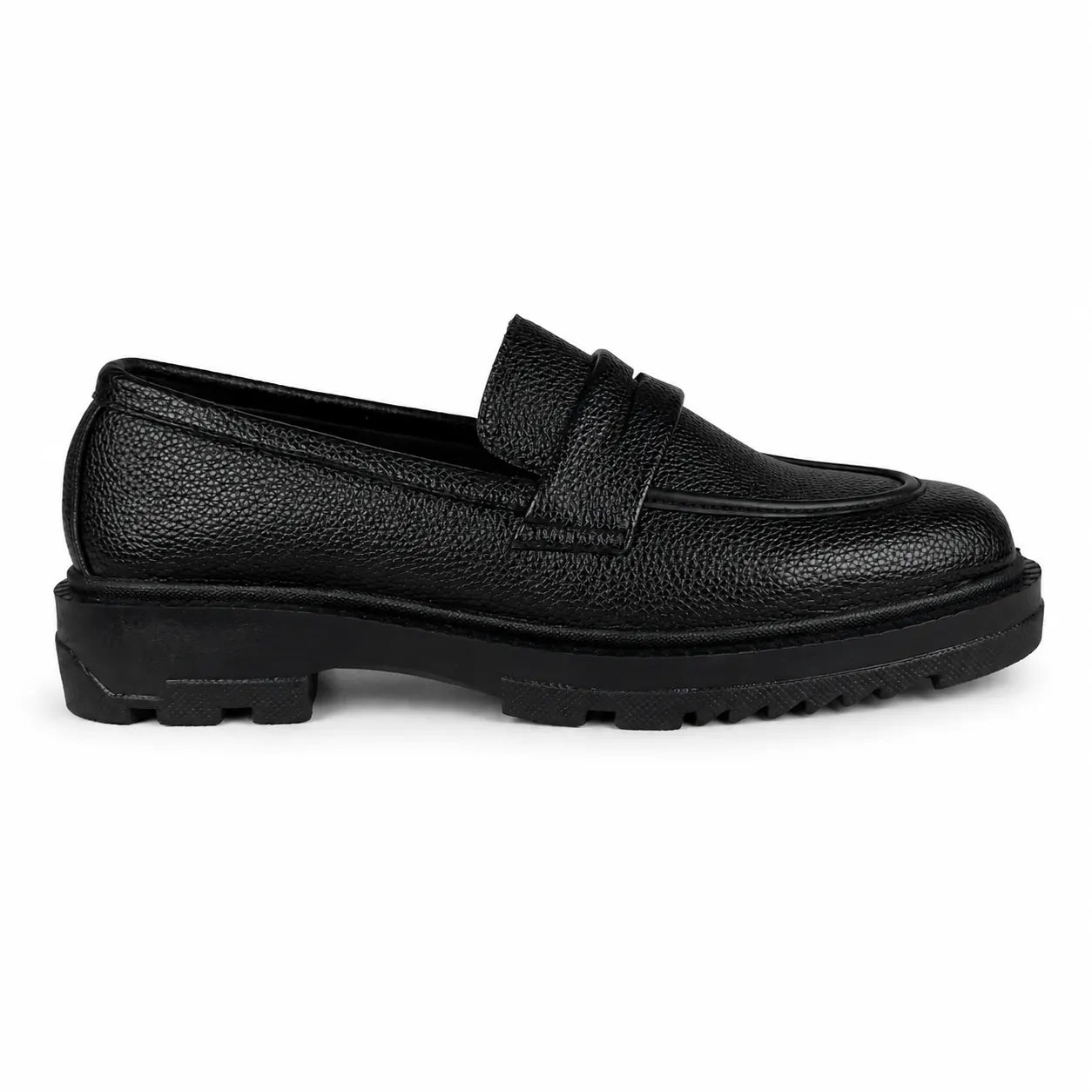 HIGHSOLE BLACK MEDICATED FORMAL LOAFER