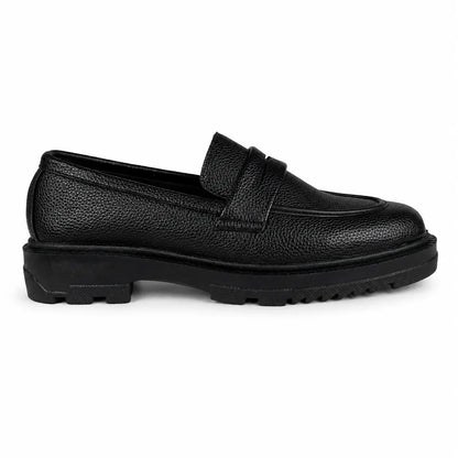 HIGHSOLE BLACK MEDICATED FORMAL LOAFER