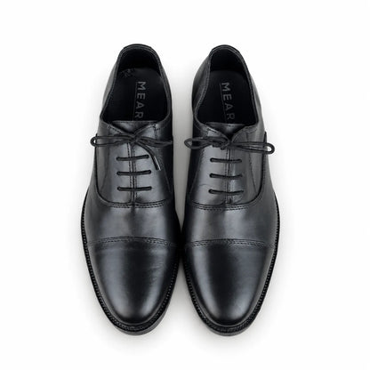 LEATHER OXFORD - BLACK