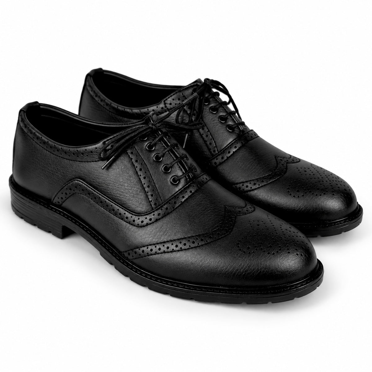 COMFY BROGUE - BLACK