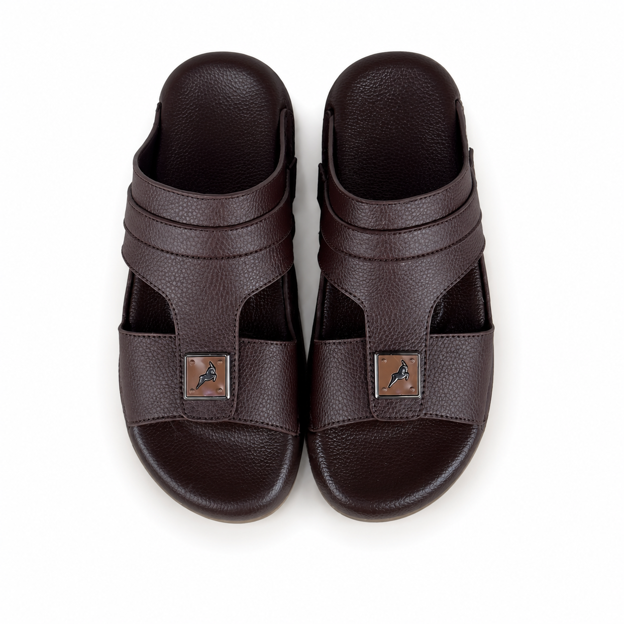MEDICATED SLIPPER G - BROWN