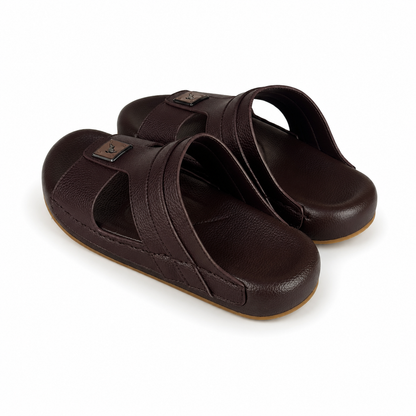 MEDICATED SLIPPER G - BROWN