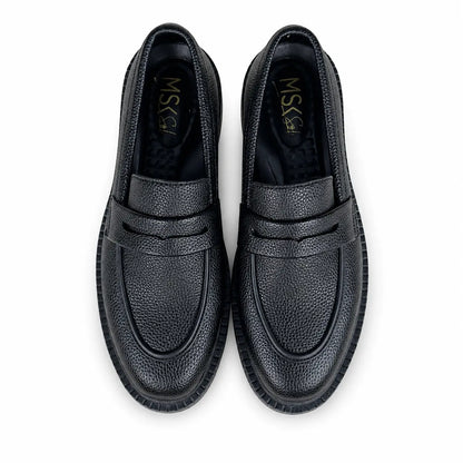 HIGHSOLE BLACK MEDICATED FORMAL LOAFER