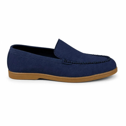 BLUE SUEDE MEDICATED LOAFER