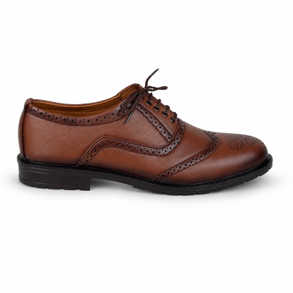 COMFY BROGUE - BROWN