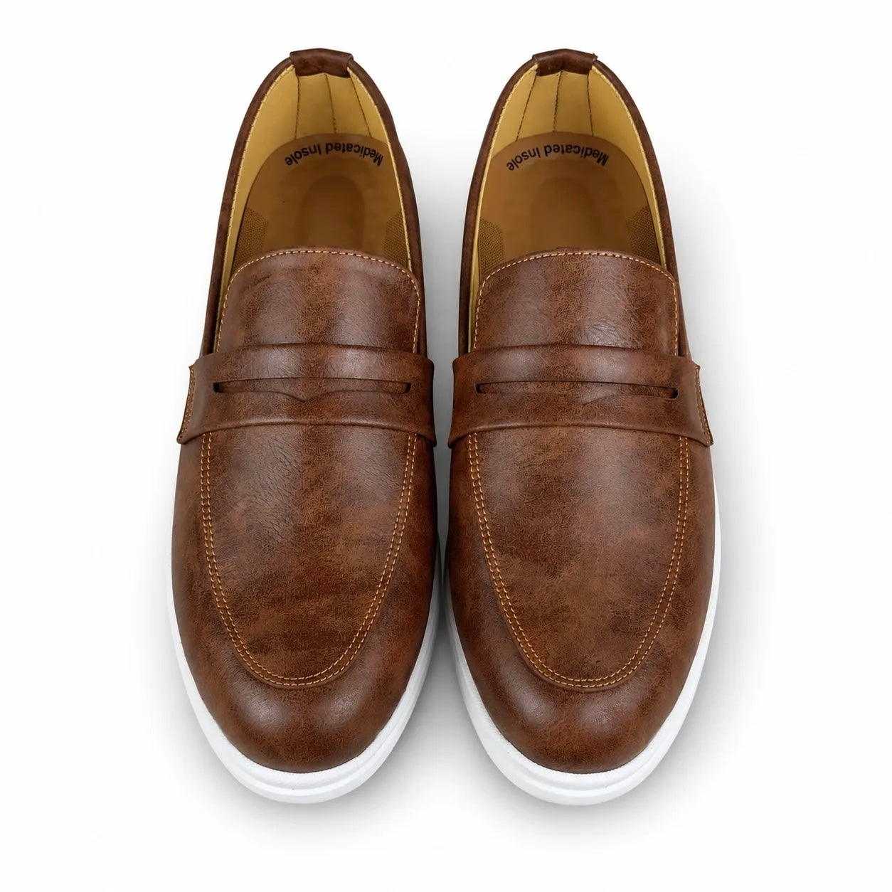 BROWN MEDICATED LOAFER