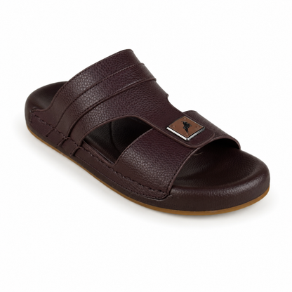 MEDICATED SLIPPER G - BROWN