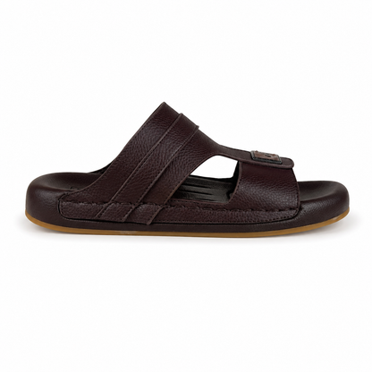 MEDICATED SLIPPER G - BROWN