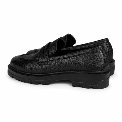 HIGHSOLE BLACK MEDICATED FORMAL LOAFER