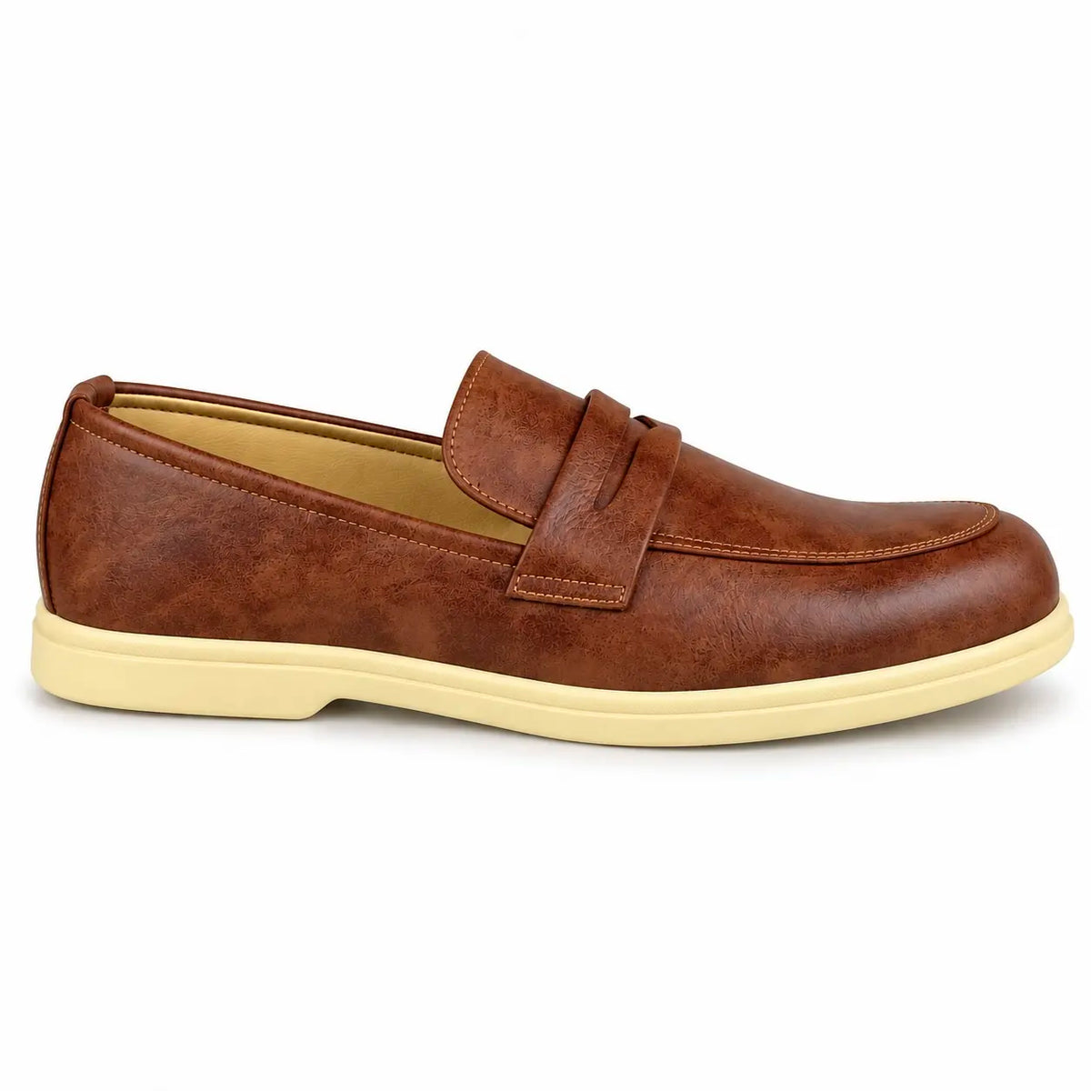BROWN MEDICATED LOAFER - Honey Sole