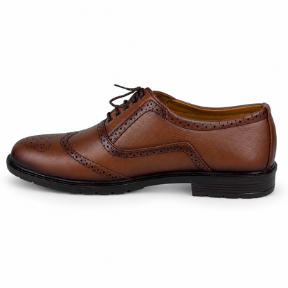 COMFY BROGUE - BROWN