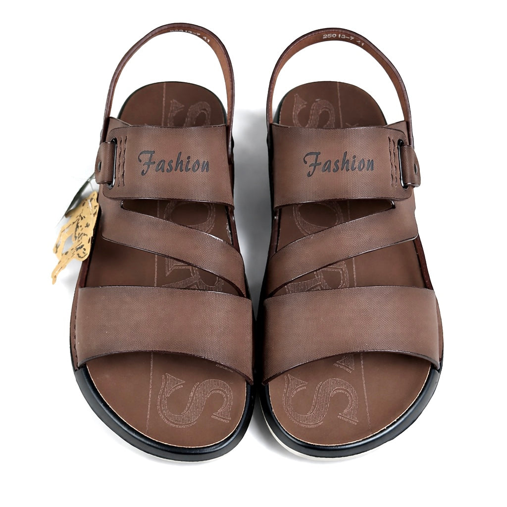 MATE BROWN MEDICATED SANDAL + SLIPPER