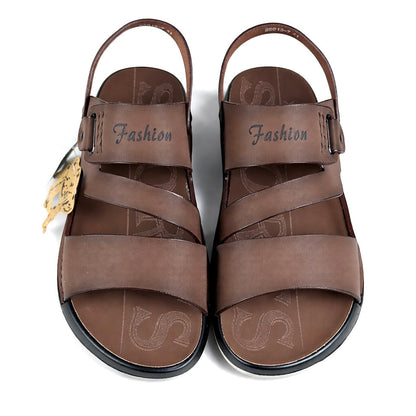 MATE BROWN MEDICATED SANDAL + SLIPPER