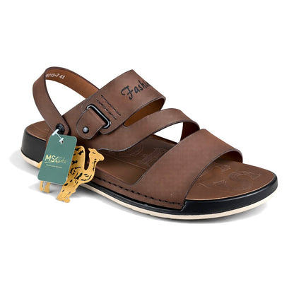 MATE BROWN MEDICATED SANDAL + SLIPPER