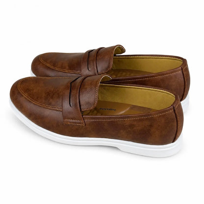BROWN MEDICATED LOAFER