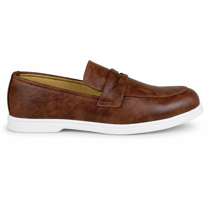 BROWN MEDICATED LOAFER