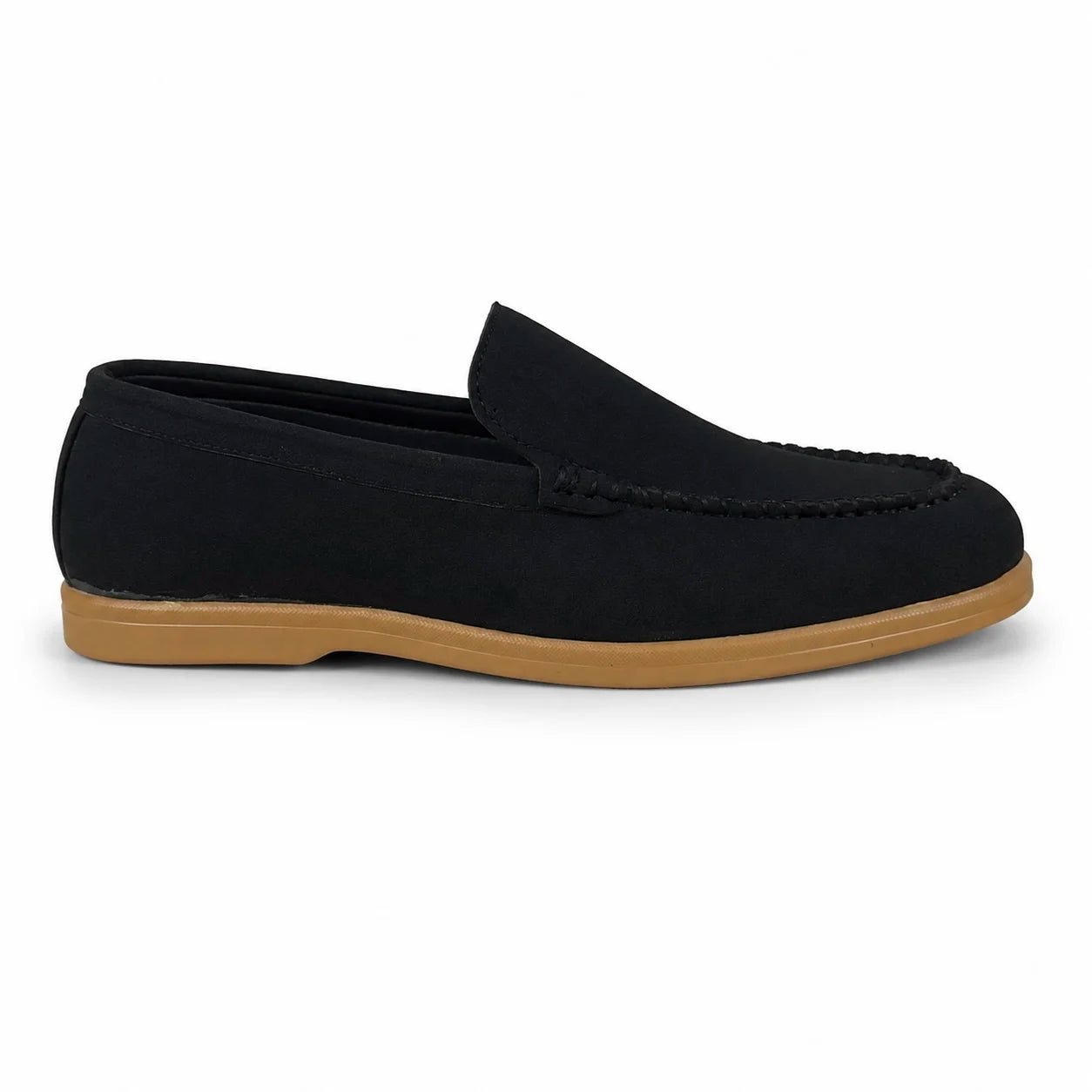 BLACK SUEDE MEDICATED LOAFER