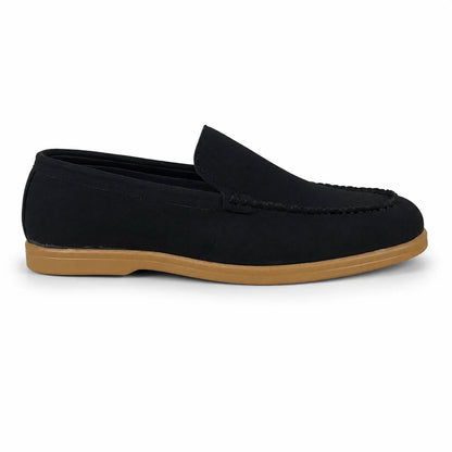 BLACK SUEDE MEDICATED LOAFER