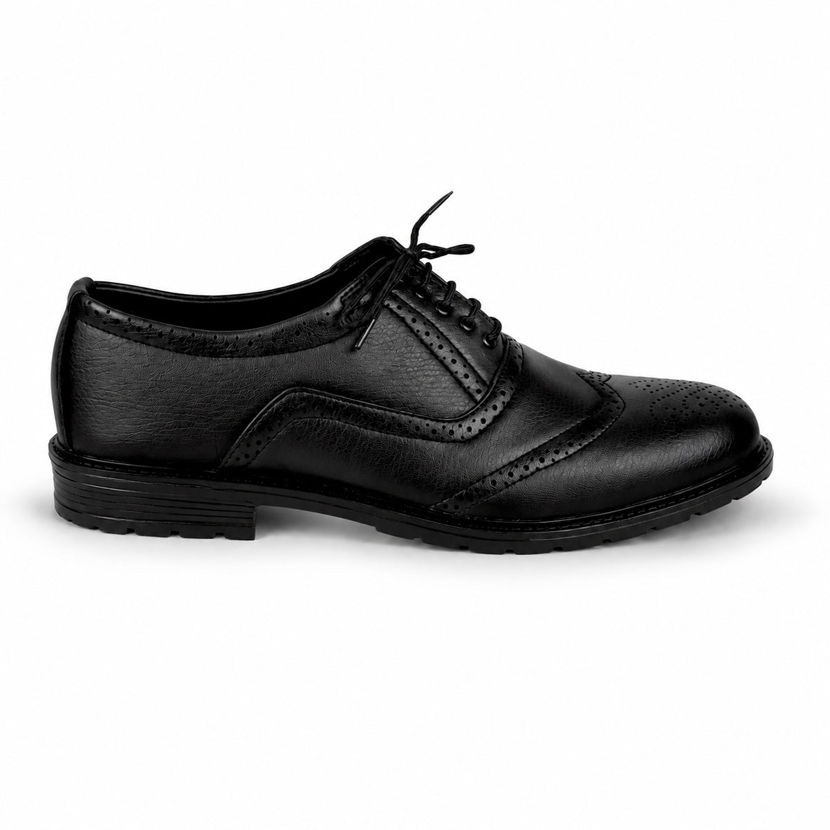COMFY BROGUE - BLACK