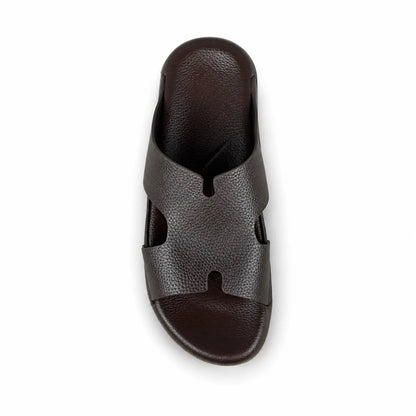 MEDICATED SLIPPER H -  BROWN