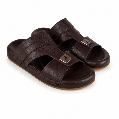 MEDICATED SLIPPER G - BROWN