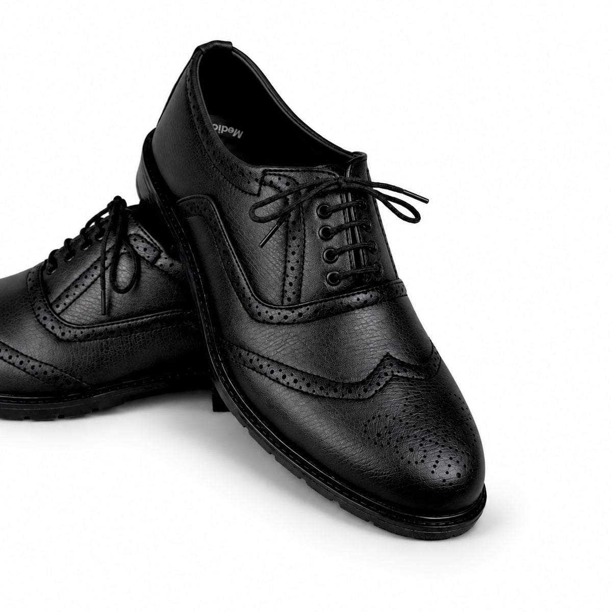 COMFY BROGUE - BLACK