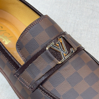 BROWN LV CHEAK LOAFER