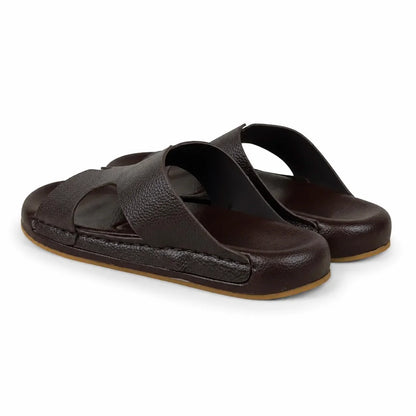 MEDICATED SLIPPER H -  BROWN